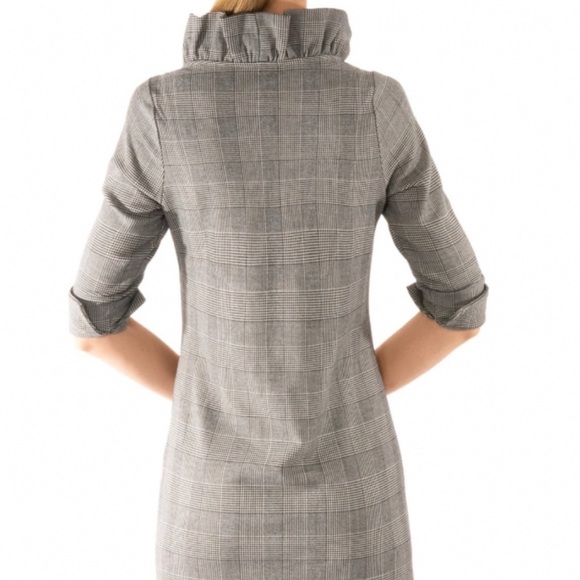 Gretchen Scott Jersey Ruffneck Dress - Small - Picture 3 of 6